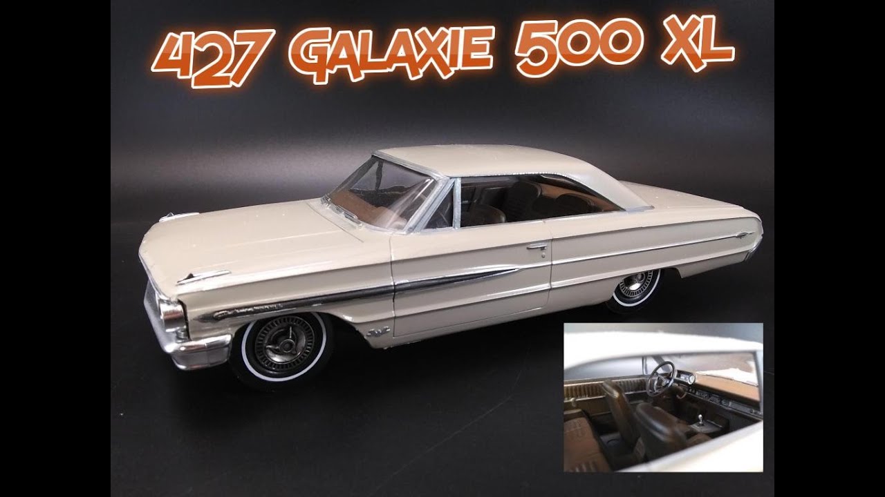 amt 1/25 1964 FORD GALAXIE 500 完成品 1/25 1964 フォード