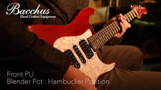 Bacchus IMPERIAL PLD Ⅱ DLPB エレキギター IMPERIAL PLD Ⅱ DLPB