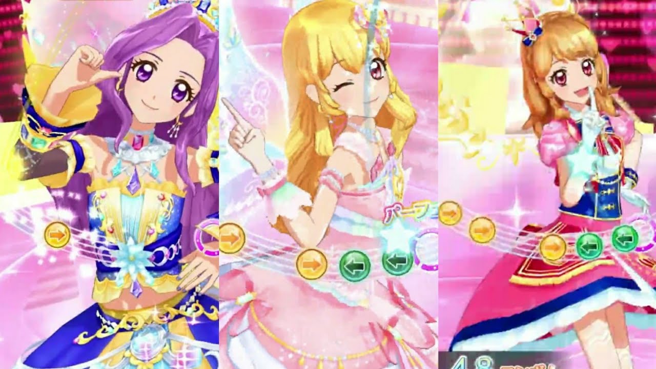 レジェンドプレミアムレアドレス』星宮いちご、大空あかり、神崎美月の