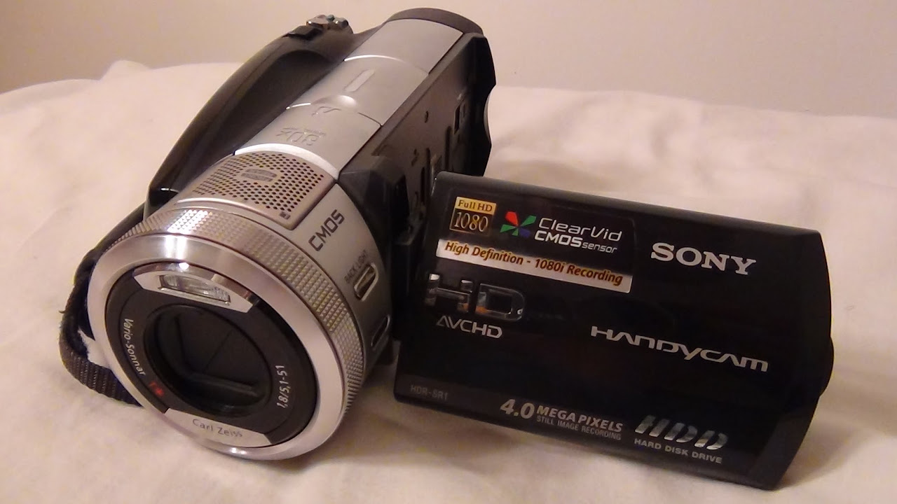 2006 Sony Handycam HDR SR1 Review And Test - YouTube