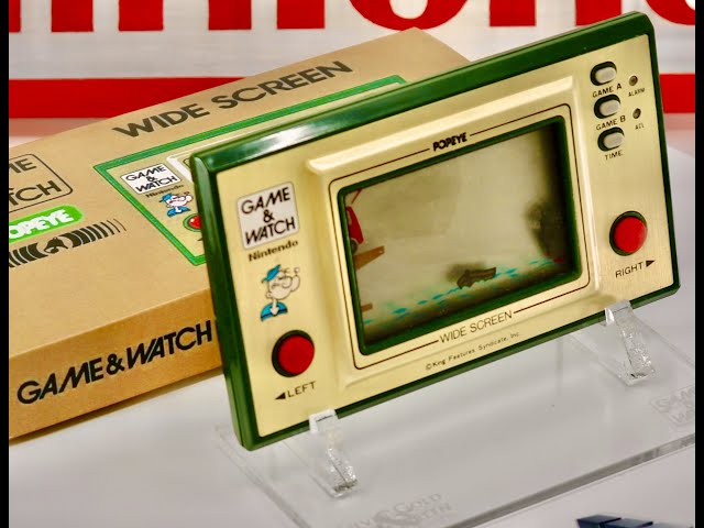 Episode 22 - Nintendo Game & Watch Popeye PP-23 - 1981 - YouTube