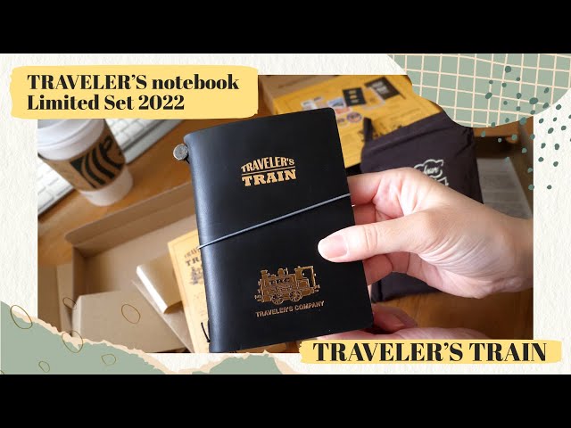 トラベラーズノート Limited Set 2022 | TRAVELER'S TRAIN - YouTube