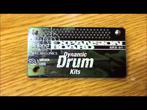 Roland SRX 01 Dynamic Drum Kits - YouTube