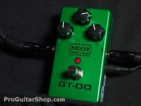 MXR GT-OD Overdrive - YouTube