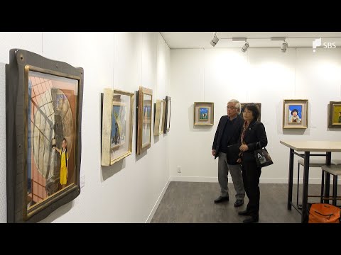 歌手の故・八代亜紀さんが師事 市川元晴さんの個展「風の情景」 10月28