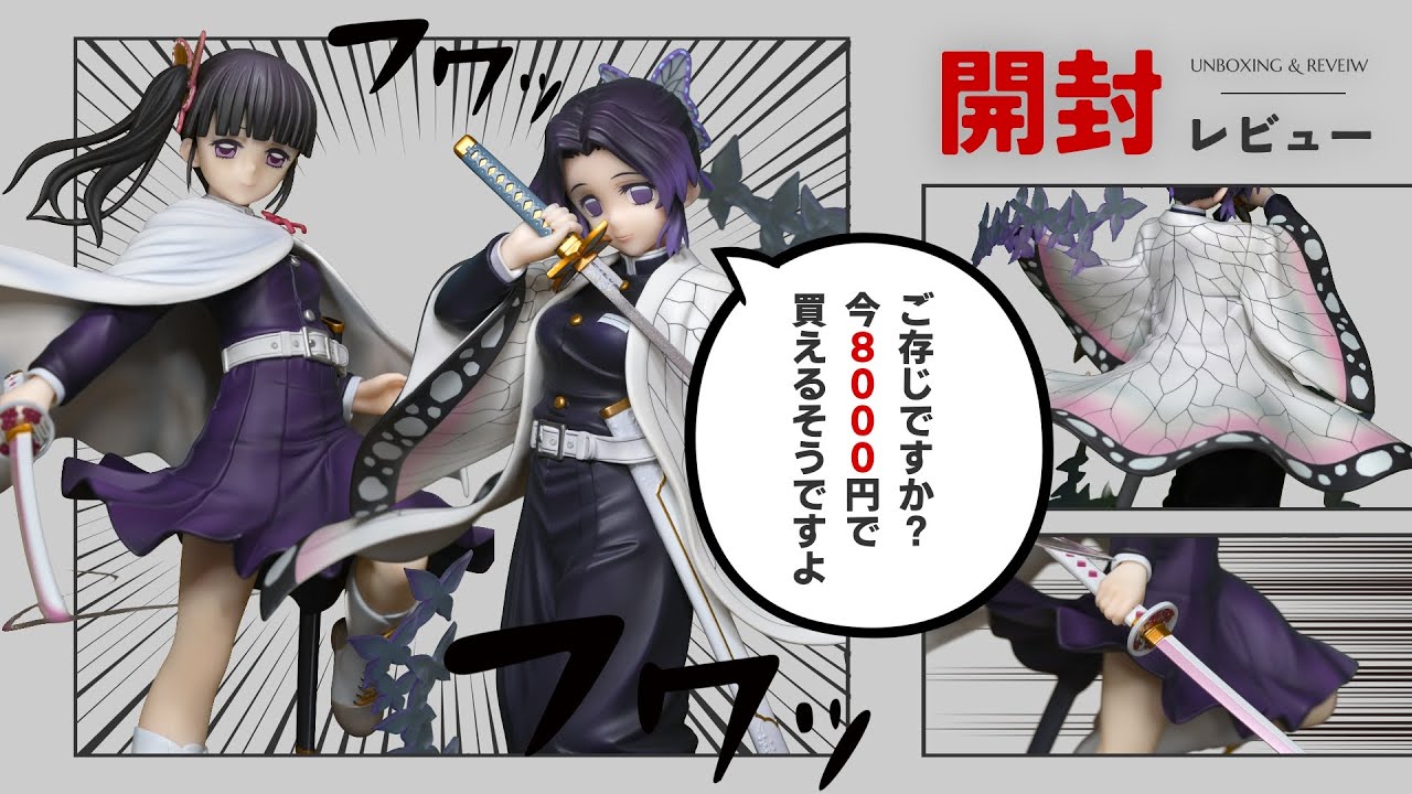 開封レビュー】アルター 胡蝶 しのぶ & 栗花落 カナヲ 今なら2体で