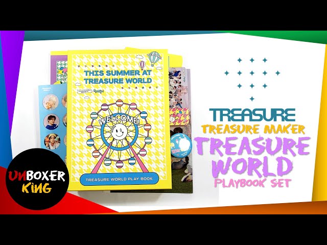 TREASURE WORLD PLAY BOOK 直筆サイン入り TREASURE WORLD PLAY BOOK