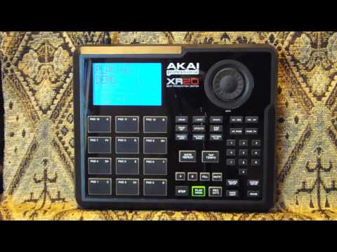 Akai XR20 Drum Machine Factory Demo Song - YouTube