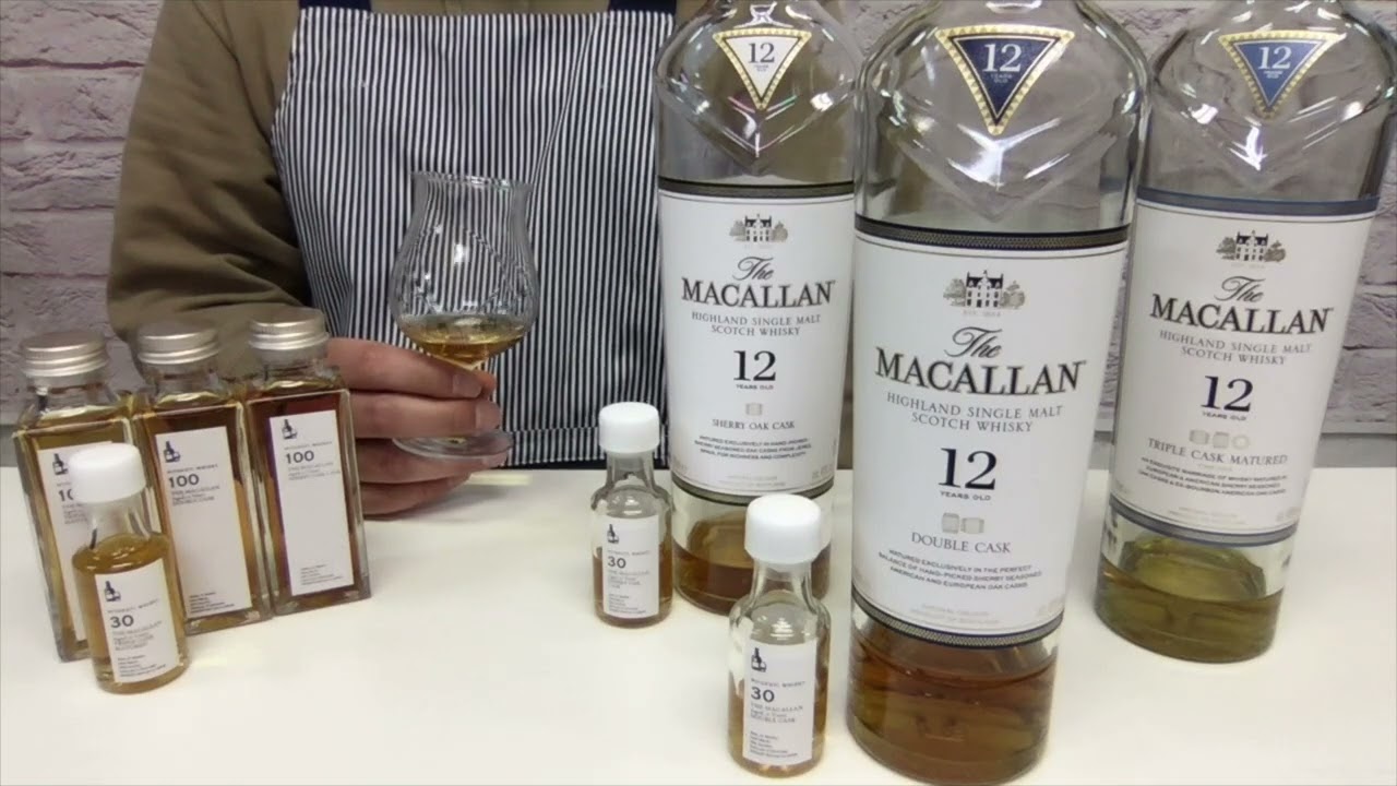 ザ・マッカラン ダブルカスク 12年 スペイサイド レビュー動画/味/比較