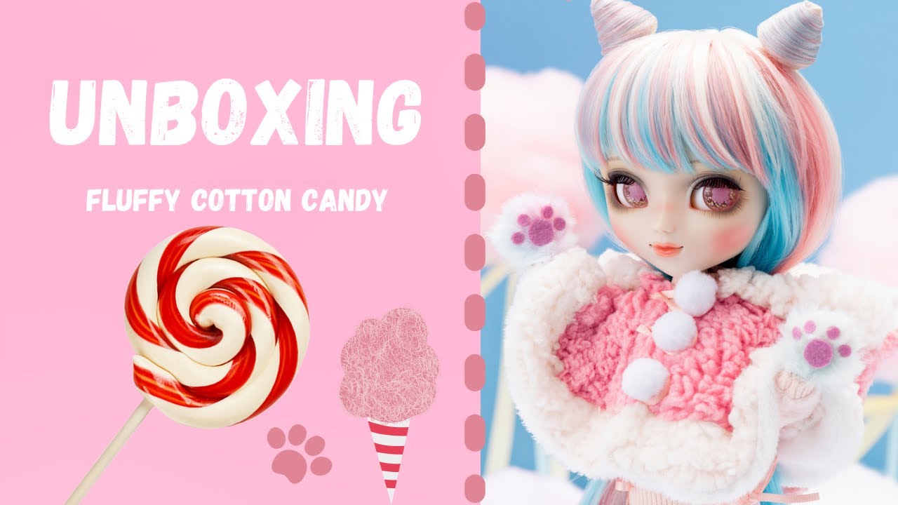 Unboxing Pullip Fluffy Cotton Candy - YouTube