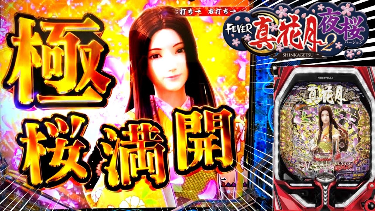 パチンコ 真花月2Y 無加工品 送料込み 自宅まで配送 PAフィーバー真花