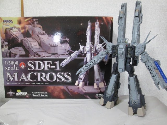 お値下げ可 ジャンク品 1/3000 完全変形 SDF-1 マクロス やまと