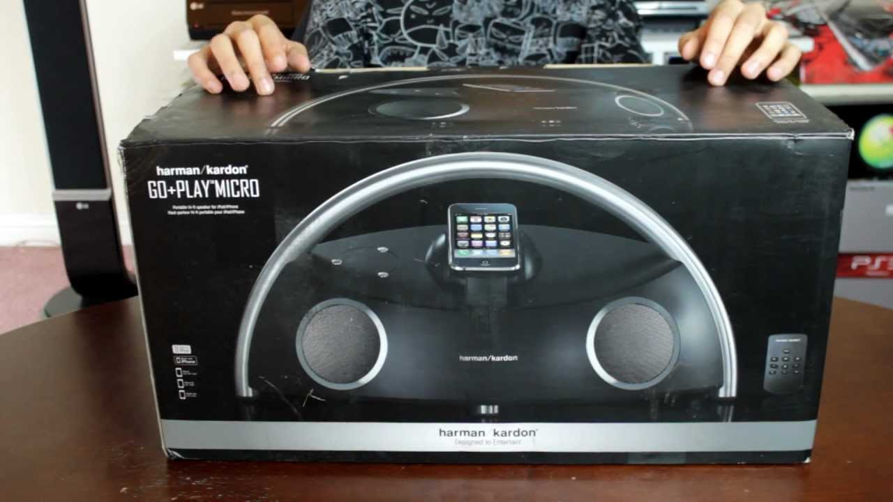 Harman/Kardon Go+Play Micro Unboxing - YouTube