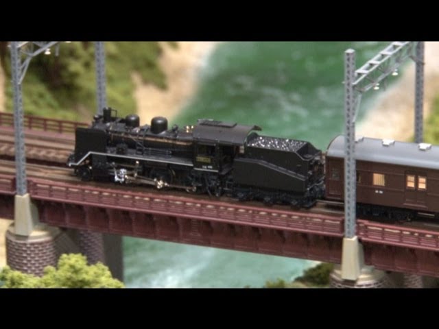 Nゲージ・鉄道模型 KATO C56 小海線 - YouTube