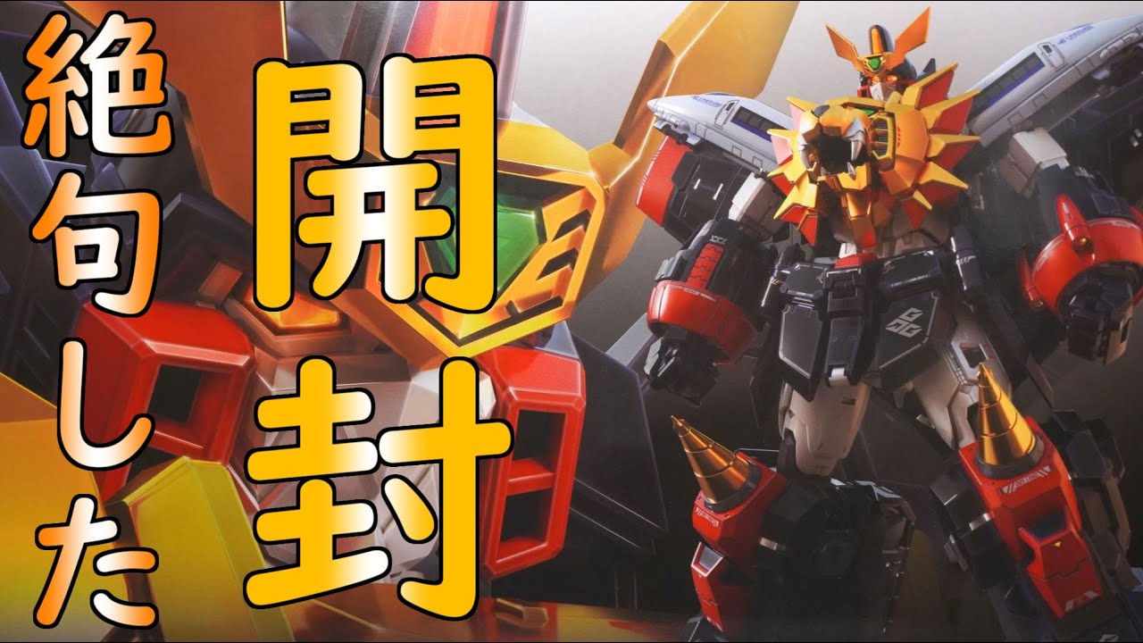 RGガオガイガー 開封 - YouTube