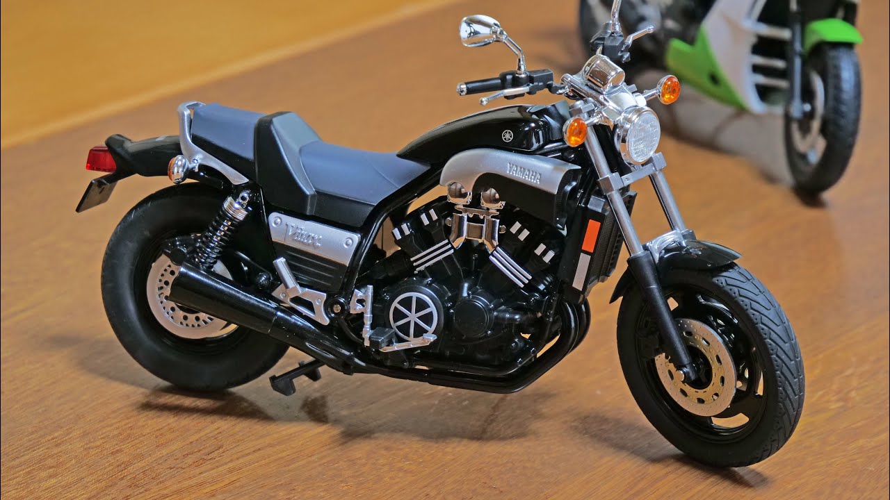 Vmaxがめちゃカッコイイ‼ アオシマ 1/12 完成品バイクシリーズ Vmax
