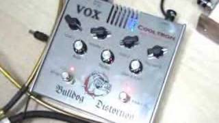 CHATREEO TEST VOX BULLDOG DISTORTION EFFECT - YouTube