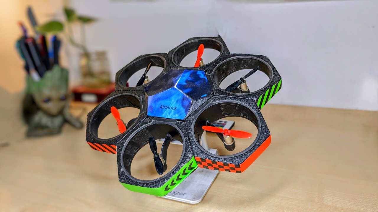 Makeblock Airblock - The Best Beginner Drone - YouTube