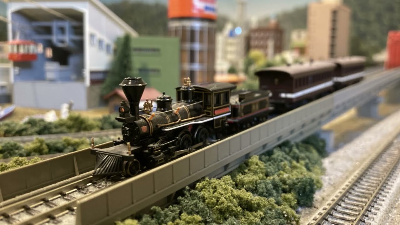 鉄道模型・Nゲージ 7100形「義経号」 - YouTube