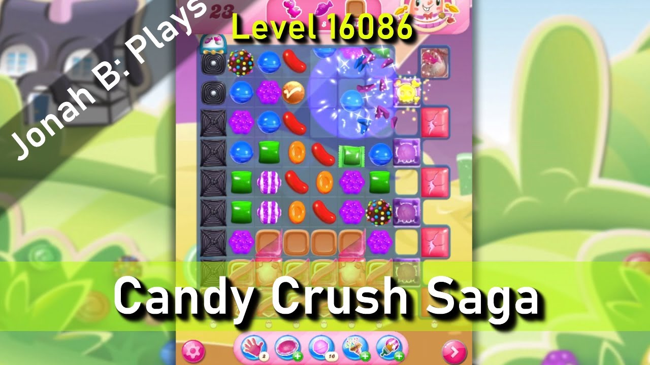 Candy Crush Saga Level 16086 - YouTube