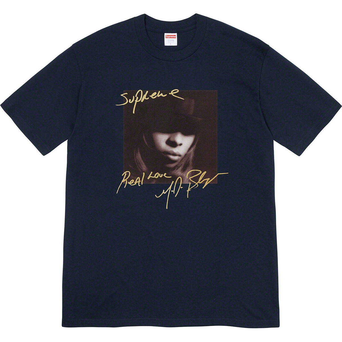 木村拓哉着用！Supreme 19AW Mary J. Blige キムタク着用 黒 M 19aw