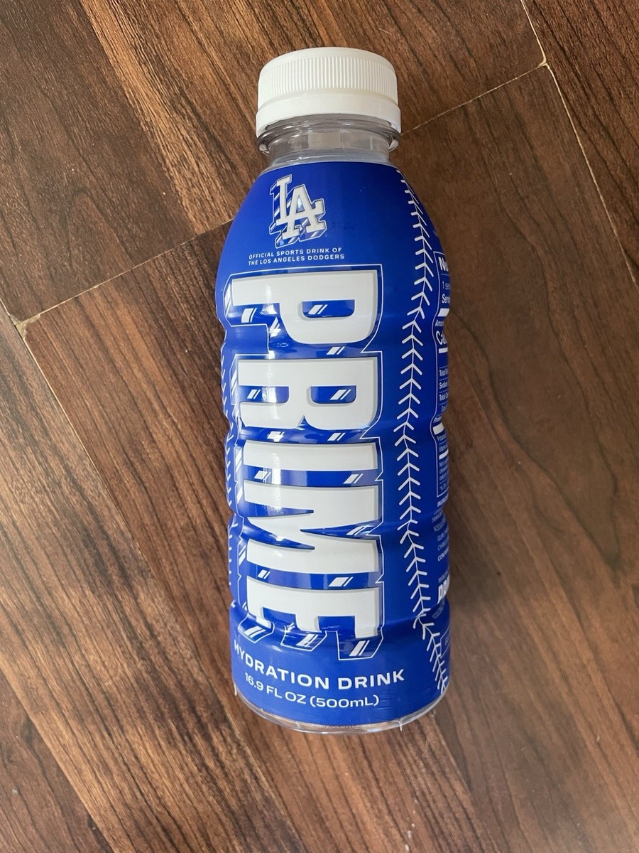 Prime Hydration Drink LA DODGERS 2025 New Version 16.9 Blue Chill