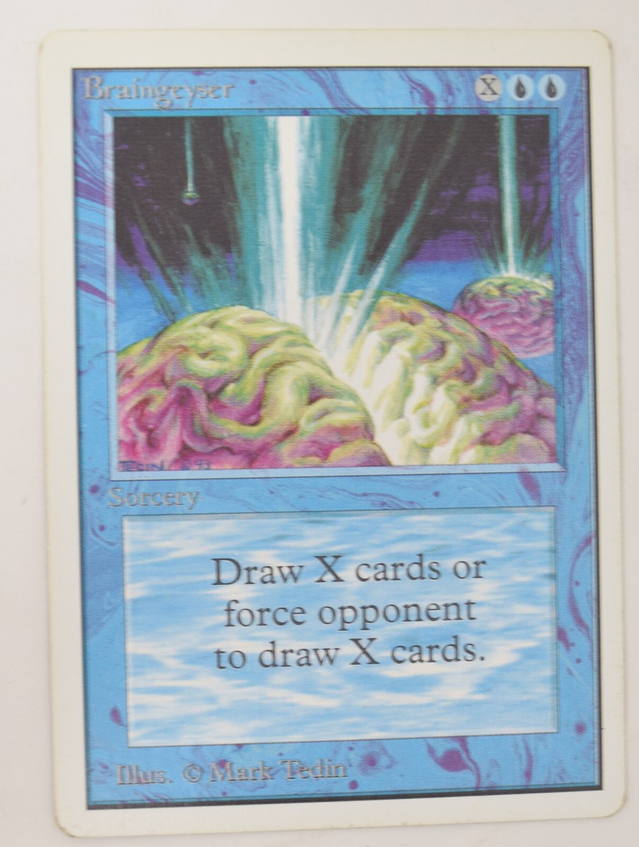 MTG アンリミテッド unlimited Braingeyser MTG アンリミテッド