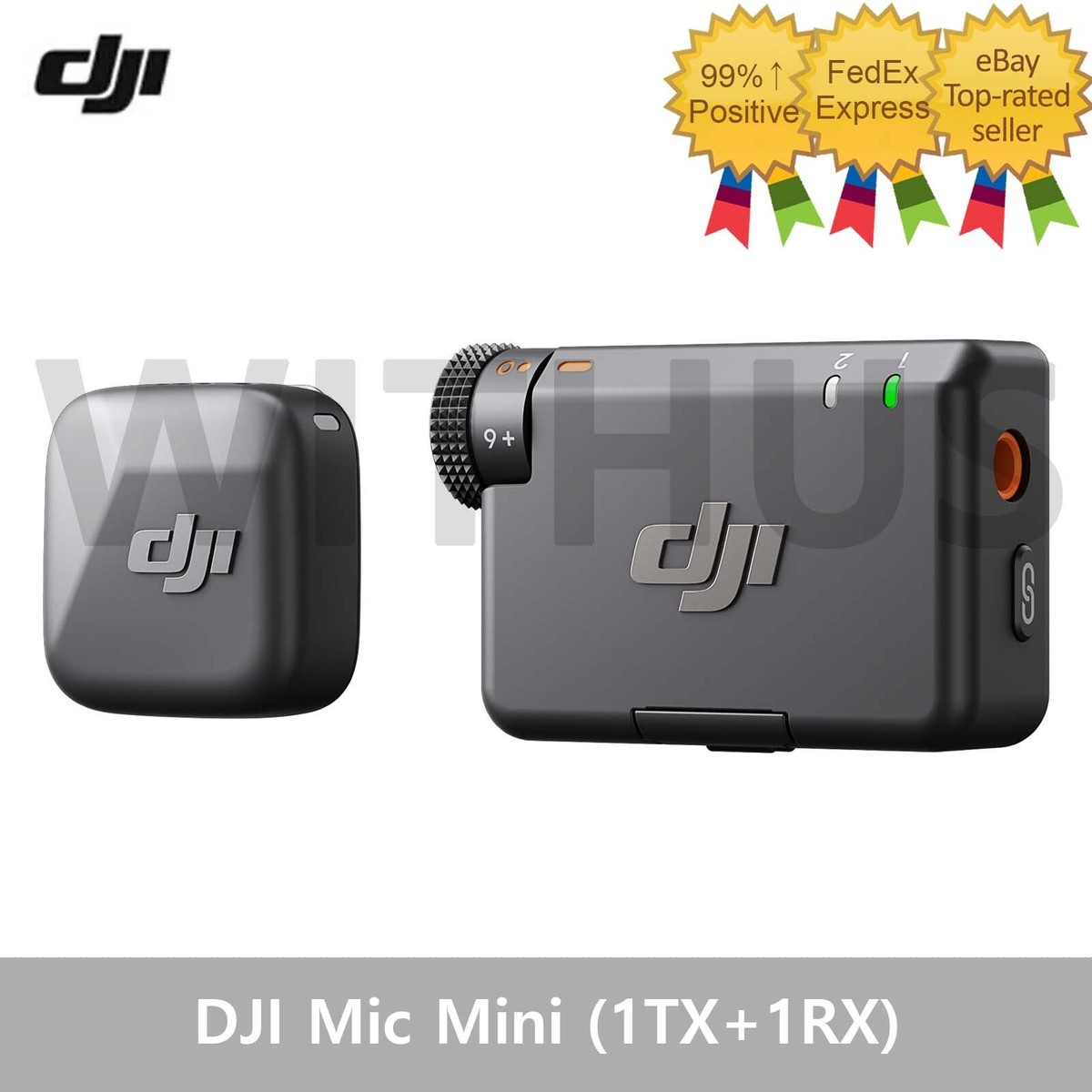 DJI Mic Mini (1TX+1RX) Mini Wireless Lavalier Microphone Set