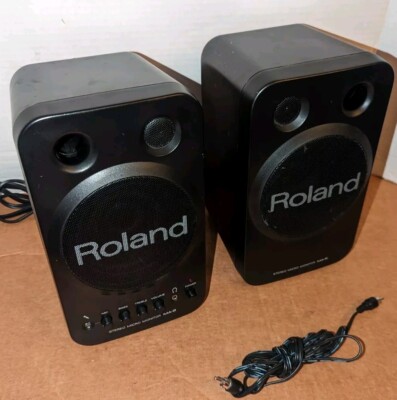 動作品】Roland/ローランド ステレオスピーカー MA-8 ペア Roland MA-8