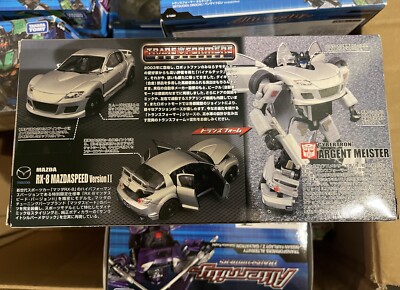 Transformers Takara Binaltech BT20 ARGENT MEISTER JAZZ Mazda RX-8