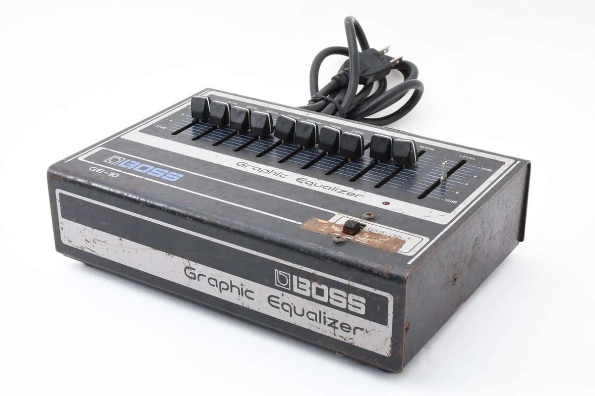 BOSS GE-10 グラフィックイコライザー 1981年製 BOSS GE-10