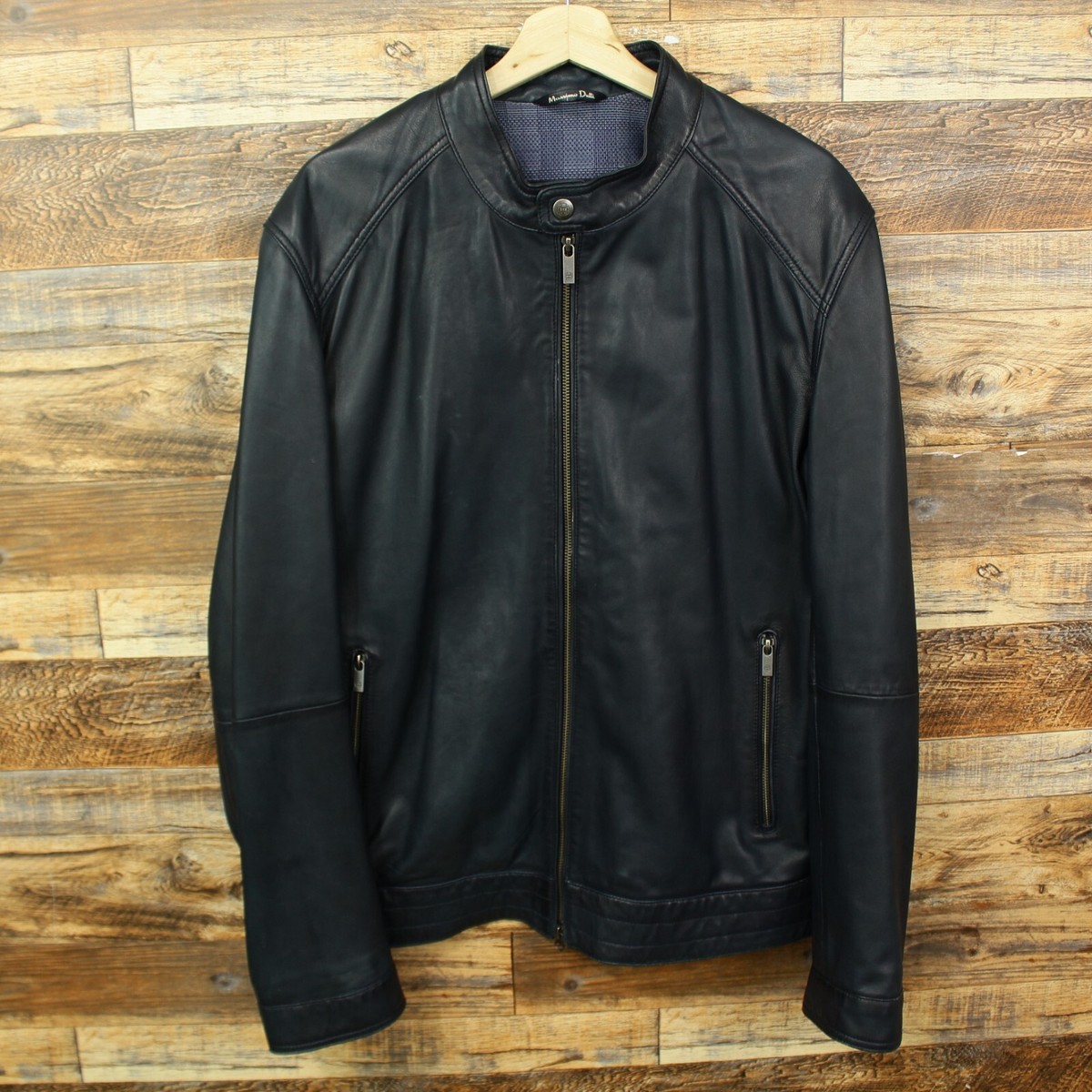 Massimo Dutti ライダースジャケット【日本未発売ブランド】 Massimo