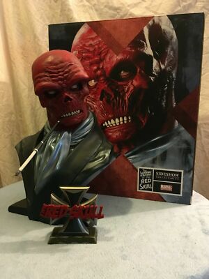 SIDESHOW EXCLUSIVE RED SKULL LEGENDARY SCALE BUST 125/150 NEW | eBay