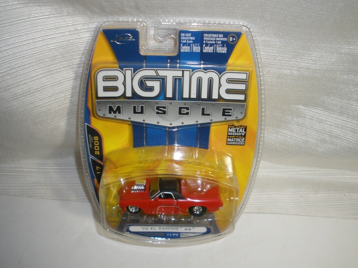 Bigtime Muscle 70 el camino ss 1/64 MOC Jada | eBay