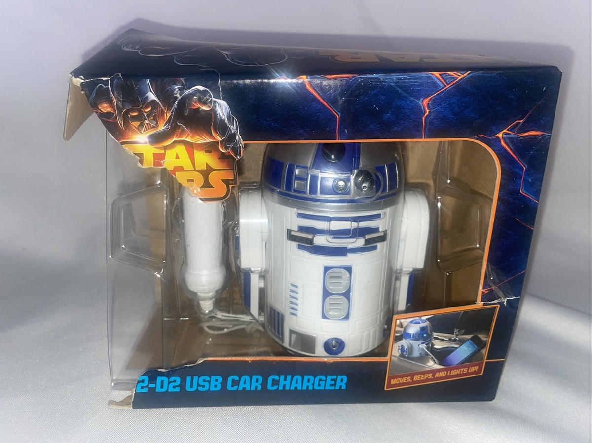 Star Wars R2-D2 Car Charger 2x USB Ports ThinkGeek *NEW* | eBay