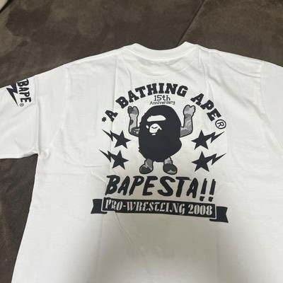 A Bathing Ape All Japan Pro Wrestling 15Th Anniversary T-Shirt