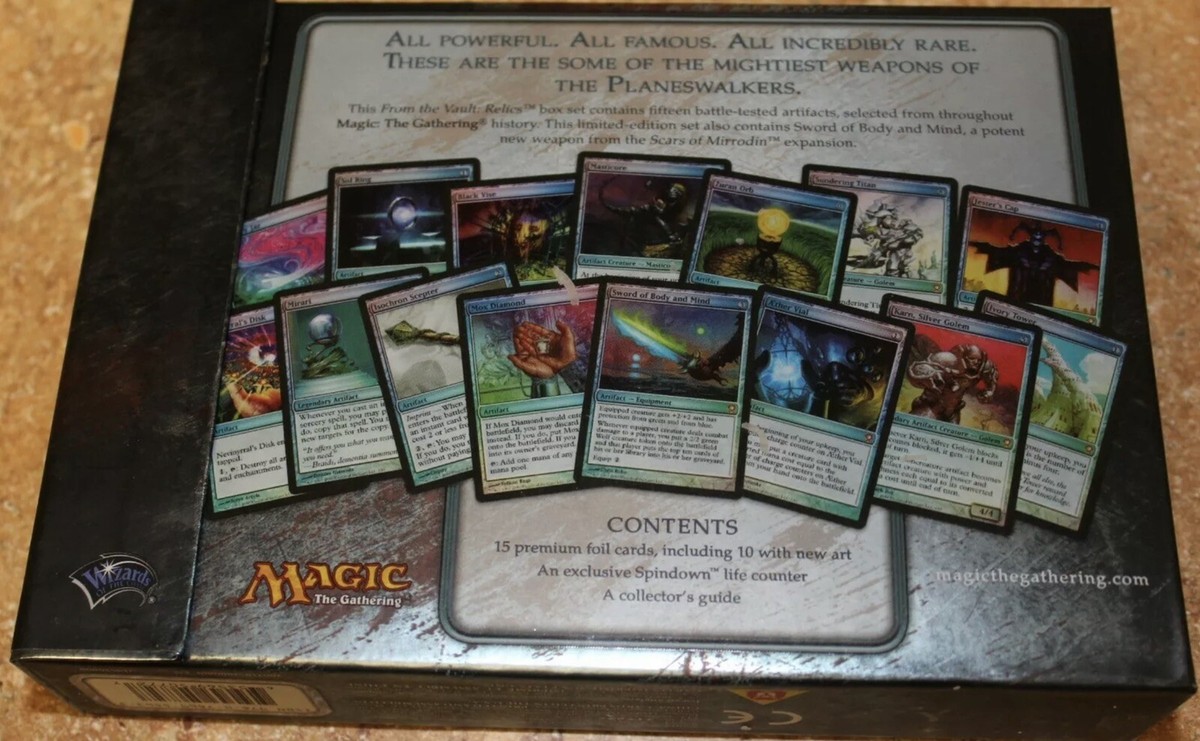 MTG foil 霊気の薬瓶 4枚セットftv from vault relic 【公式通販】