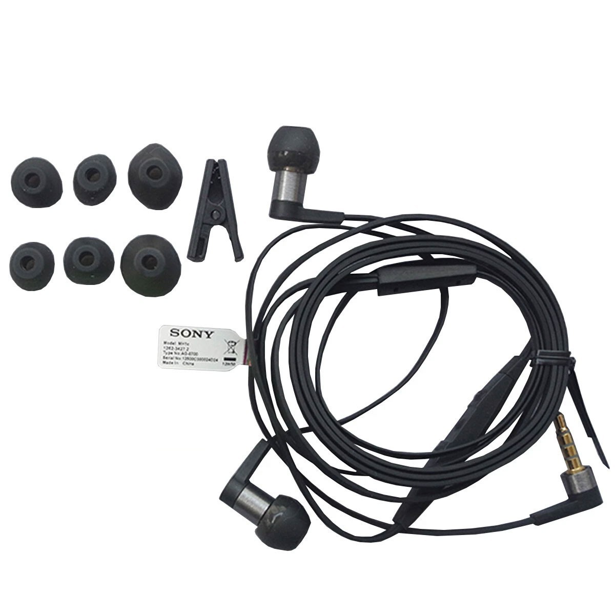 Original Sony MH1C Stereo Earphone Headset for Sony XZ1 XA1 Xperia