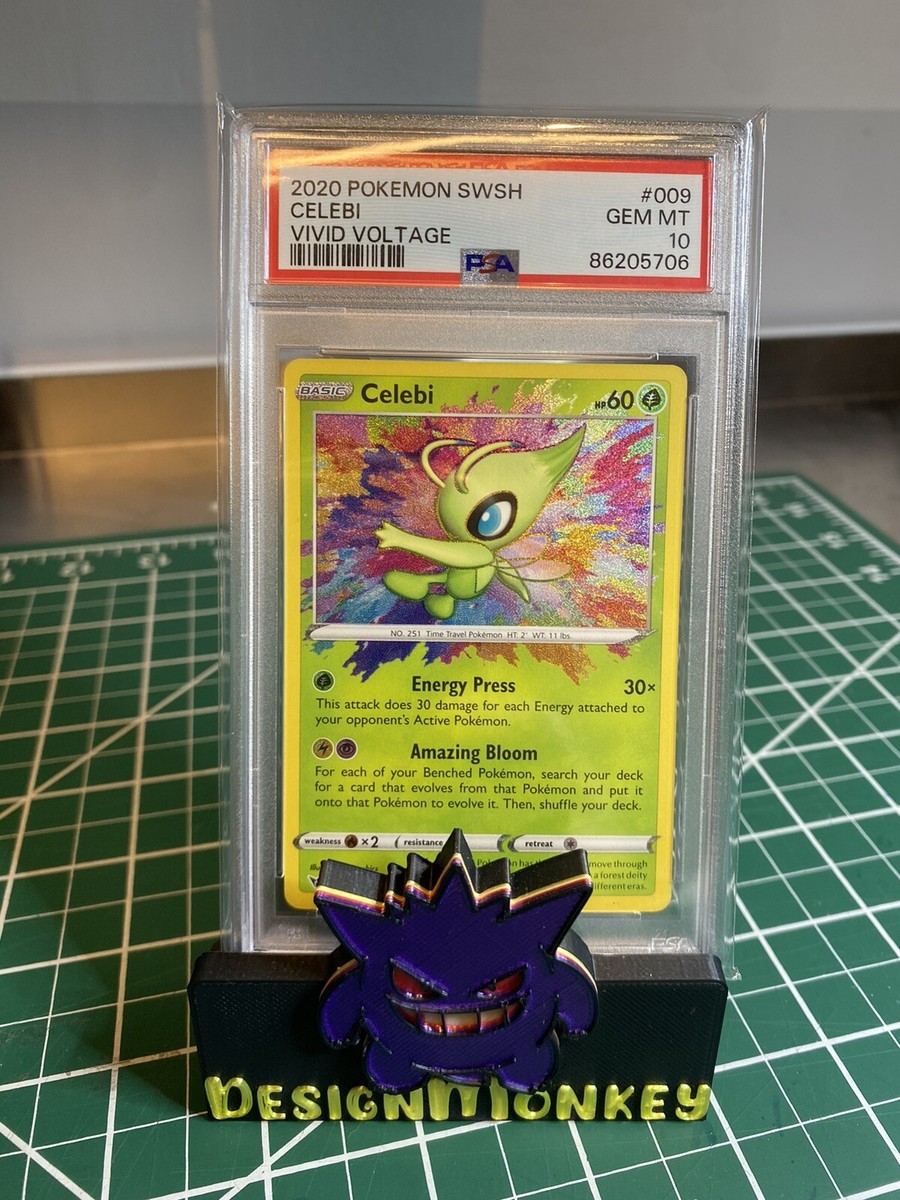 2020 POKEMON SWORD & SHIELD VIVID VOLTAGE CELEBI GEM MT 10 PSA | eBay