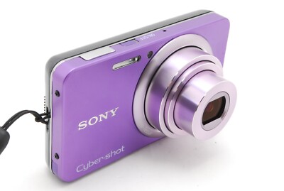 SONY Cyber Shot DSC-W570 violet purple Digital Camera-95%NEW | eBay