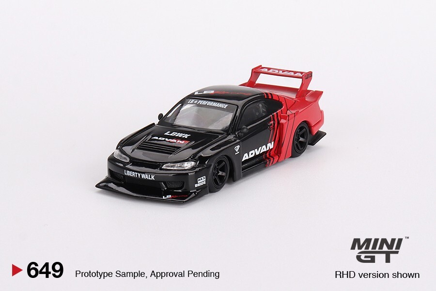 Mini GT 1:64 Nissan LB-Super Silhouette S15 SILVIA ADVAN #649 | eBay