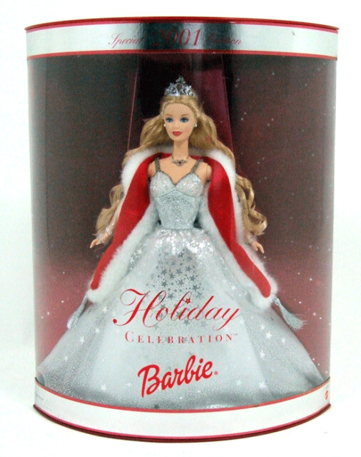 Mattel Holiday Celebration 2001 Barbie Doll - 50304 74299503047| eBay