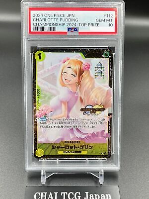 PSA 10 Charlotte Pudding OP03-112 Championship 2024 ONE PIECE Card