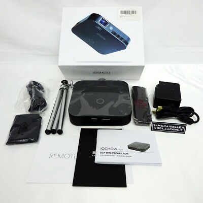 iOCHOW iO4 ミニ プロジェクター 小型 DLP 3000 ルーメン 2024最新家庭