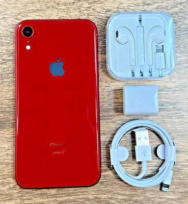 Apple iPhone XR Product Red 64GB (Factory Unlocked) Good Condition