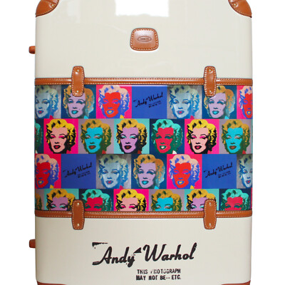 BRIC'S BELLAGIO Andy Warhol hardside spinner trunck suitcase M 28