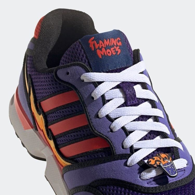 あろん Adidas ZX 1000 The Simpsons “Flaming Moe's” Sneakers H05790
