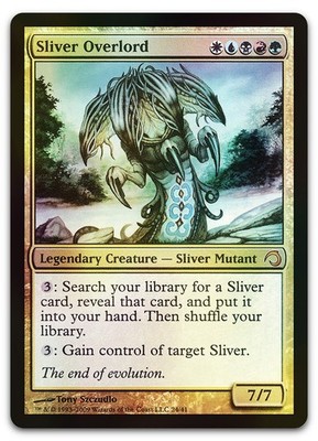 Sliver Overlord スリヴァーの首領 foil EX+](FOIL)スリヴァーの首領