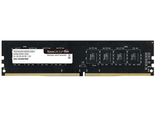 Team Group 32GB DDR4 3200MHz RAM Module TED432G3200C22BK | eBay
