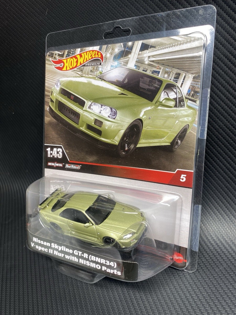 2024 Hot Wheels Nissan Skyline GT-R (BNR34) V-spec II Nur 1:43
